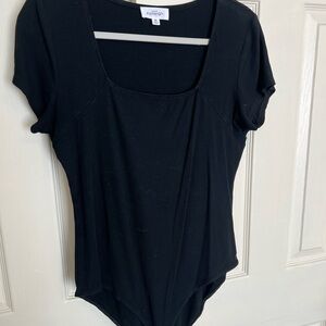 Kaileigh Black Bodysuit